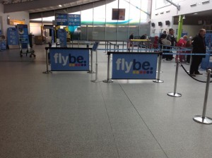 Q Banner Airport Stanchion Ads